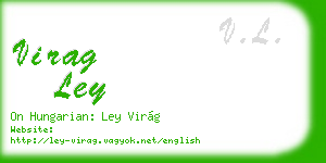 virag ley business card